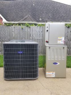 CARRIER 16 SEER A/c and heating system