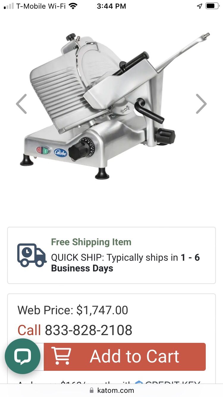 commercial meat slicer