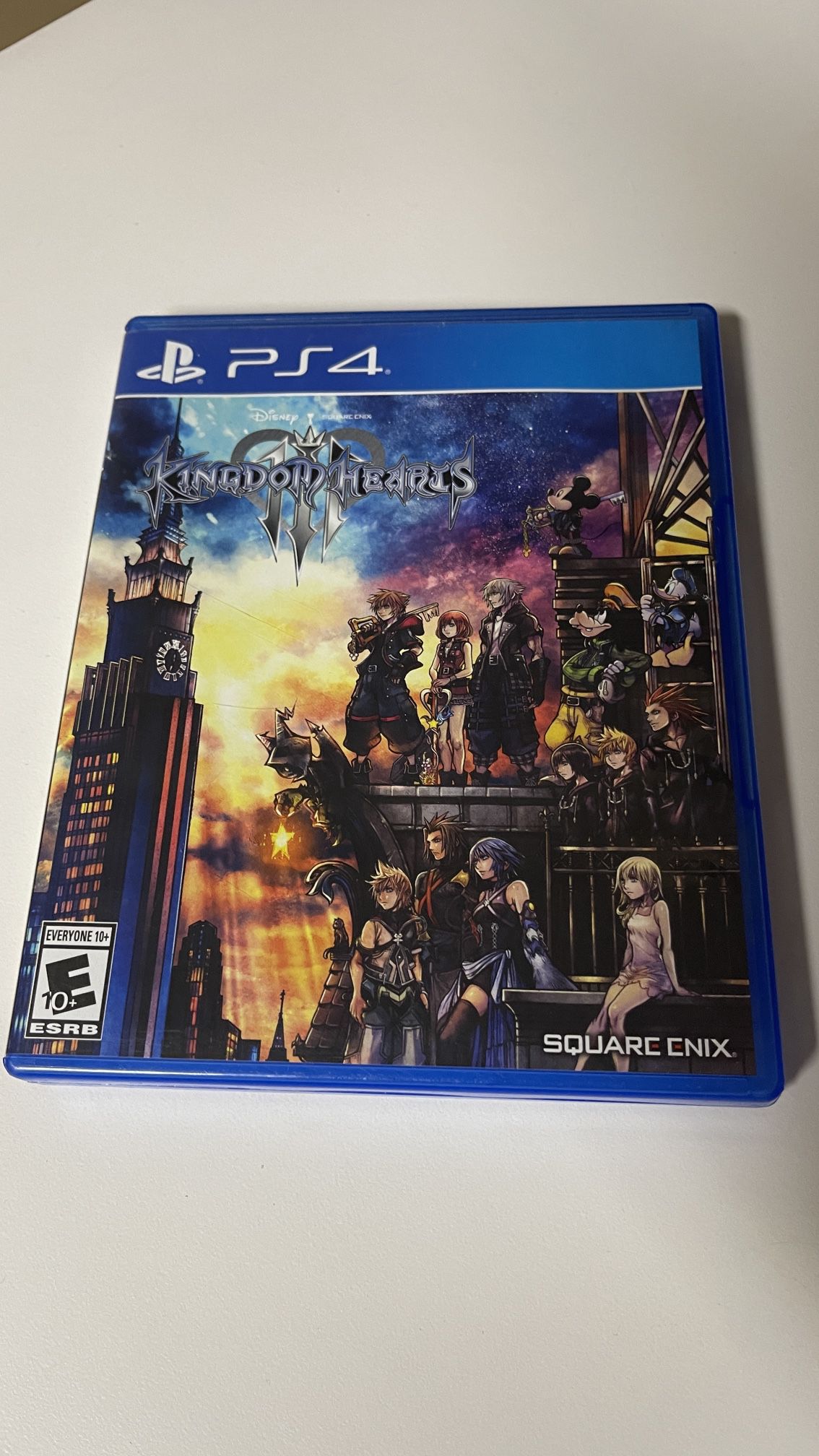 PS4 Kingdom Hearts III video game 