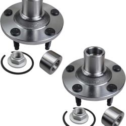 2Pack 518515 Front Wheel Bearing Hub Assembly Compatible with 2001-2012 Ford Escape, 2001-2011 Mazda Tribute, 2005-2011 Mercury Mariner 5 Lugs