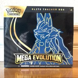 Pokemon Cards: Mega Evolution Elite Trainer Box - Mega Lucario