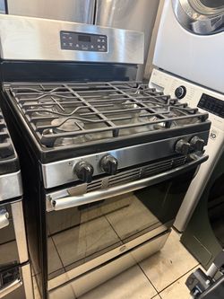 Ge gas range stainless steel