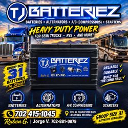 Group size 31 batteries used and new