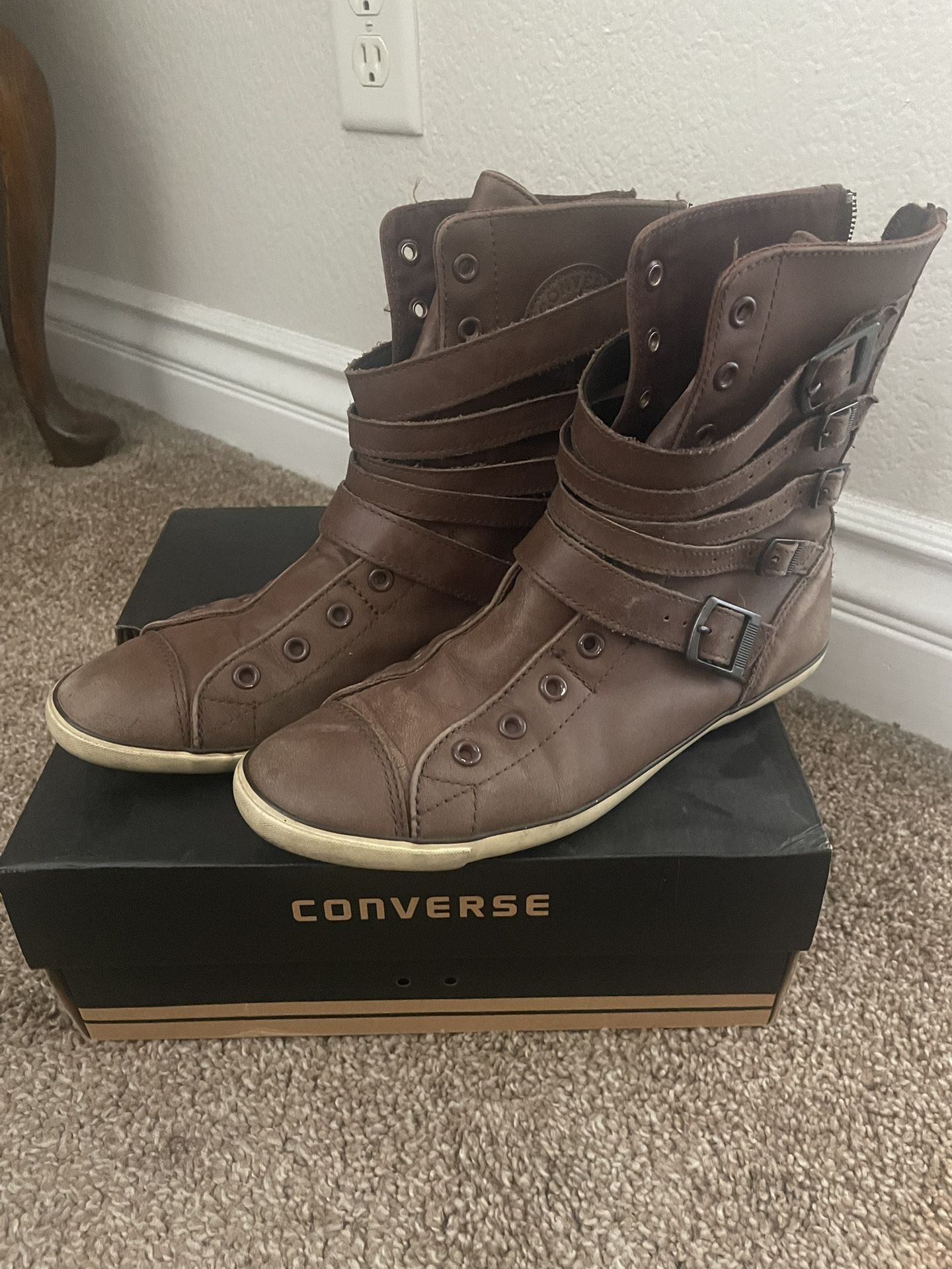 Brown Converse Shoes Women’s