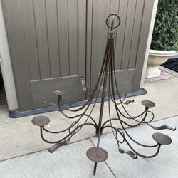 Vintage Candle Chandelier 