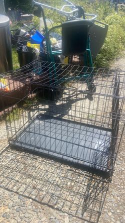 Did crate.L 30 width 19 height 21.  Pick up.  E. Side.  Tacoma