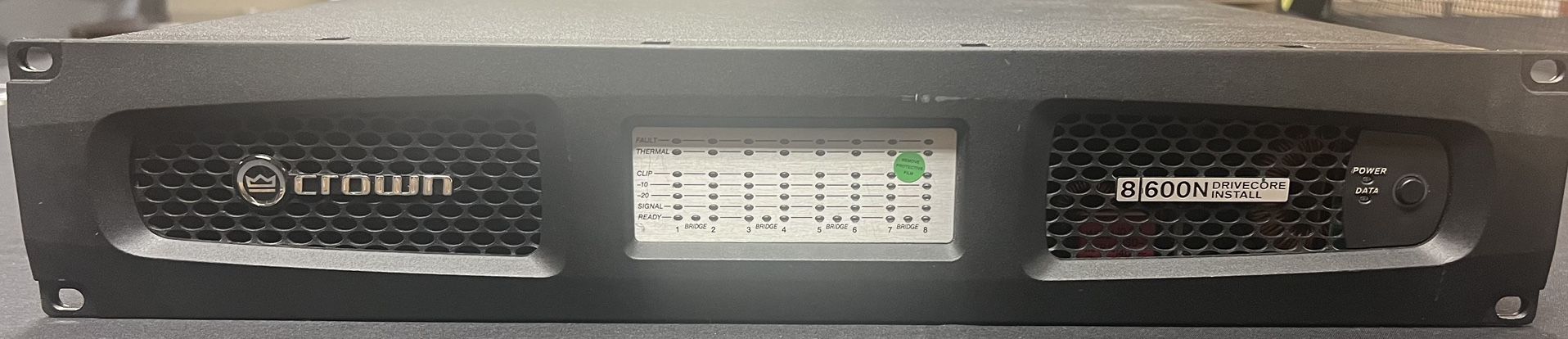 Crown DriveCore 8|600N Amplifier W/BLU LINK
