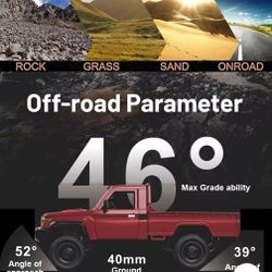 RC Off-road 4x4 Pickup Truck  Tow RC Toyota 