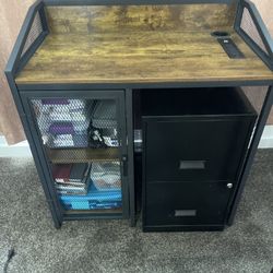 PRINTER STAND RUSTIC 