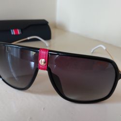 Carrera Gold Red Sunglasses 