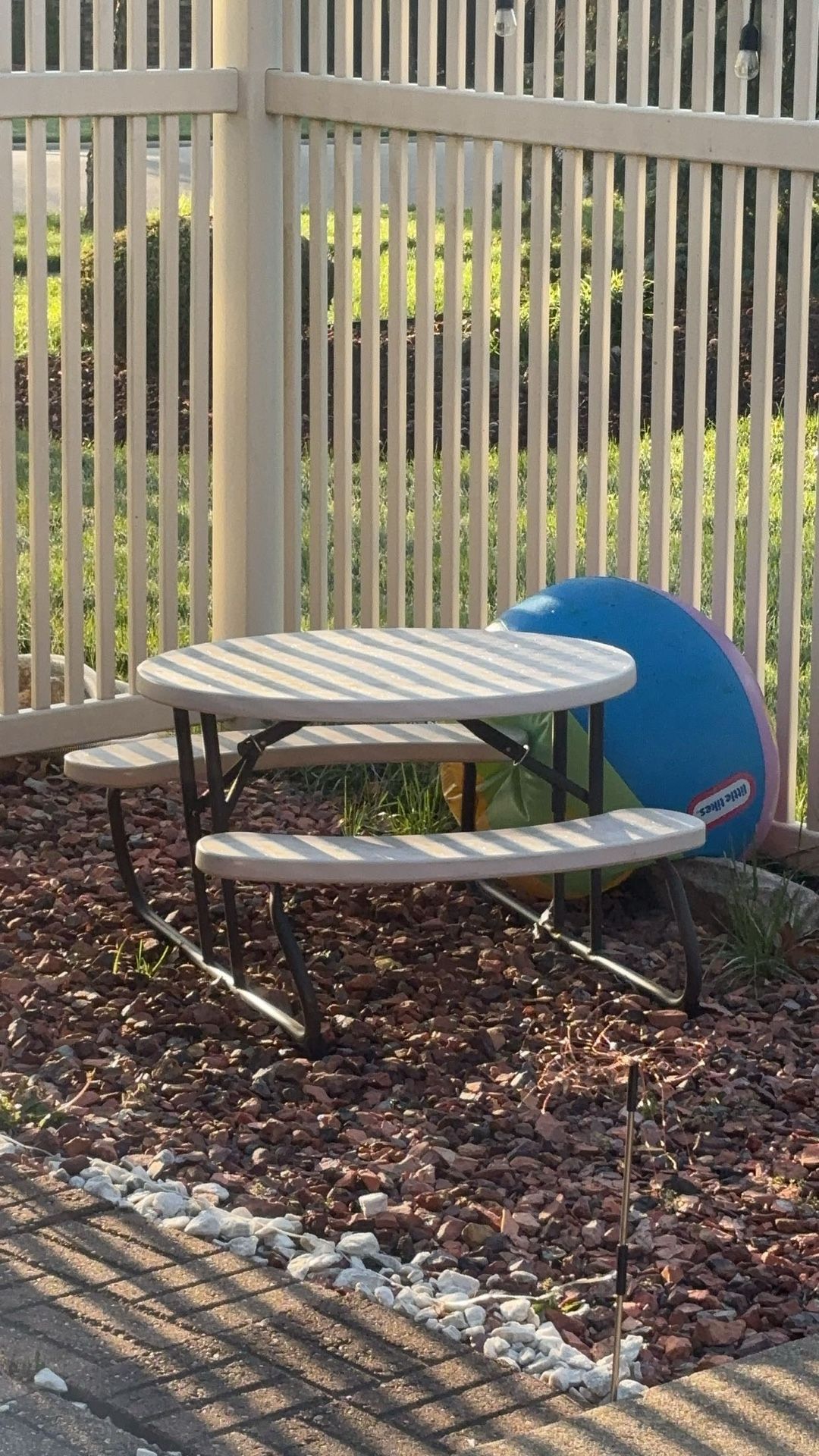 Kids Outdoor Table 