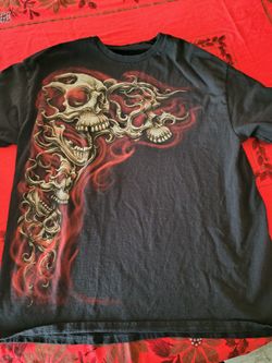 🔥 Bold Skull Graphic T-Shirt – Streetwear Style, Comfortable Fit