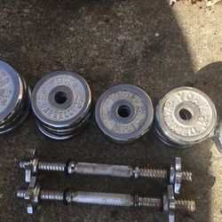 Dumbbell Bars And Weights 