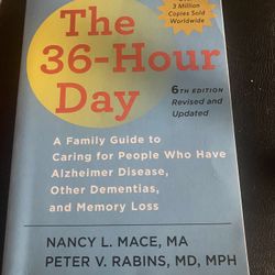 The 36 Hour A Day Book 