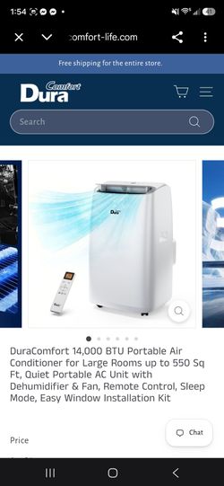 DuraComfort 14,000 BTU Portable Air Conditioner
