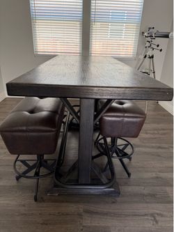 Bar Height Dining Table