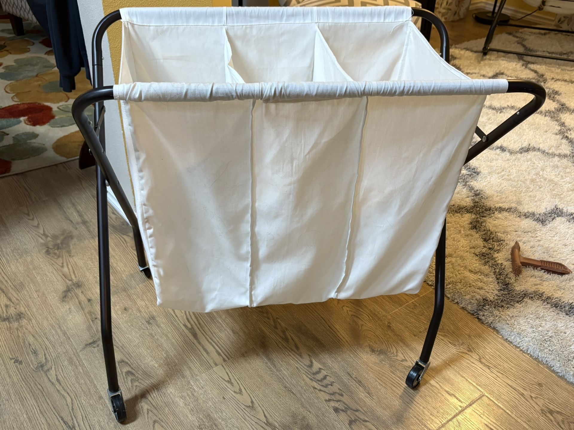Rolling Laundry Bins