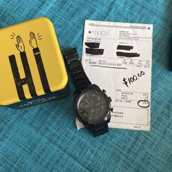 Fossil Black Mens Watch for Sale in Buena Park, CA - OfferUp