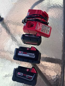 Milwaukee batteries