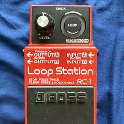 Boss RC-1 Loop Station Effects Pedal