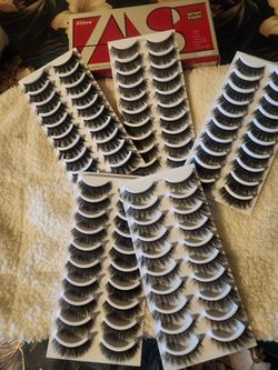 Paquetes de pestanas 10 piesas