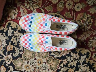 Vans slip ons size 11.5vor 12