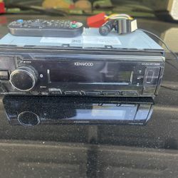 Kenwood Media Receiver Car Stereo 