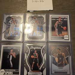 Victor Wembanyama  6 Card Rookie Lot