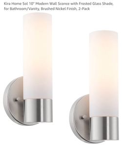 Set Of 2 Wall Sconces New In Box