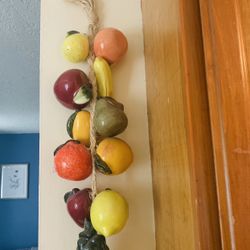 Ceramic Kitchen Fruit Decor