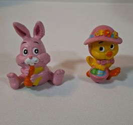 Vintage Easter Buddies PVC Figurines