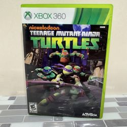 Xbox 360 Nickelodeon Teenage Mutant Ninja Turtles