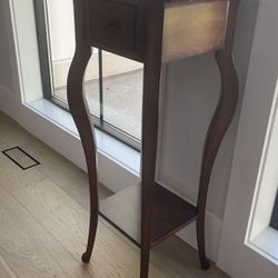 Wooden Table Tall