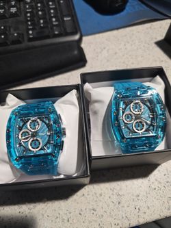 2 New Invicta S1 Rally's  42mm Blue Tone Case