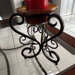 Iron Candle Holder 