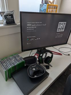 Xbox One X 1TB + Elite Controller + 2 Controller + 16 Games + Headset