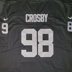 RAIDERS Maxx Crosby jerseys (S, M, 3XL) 