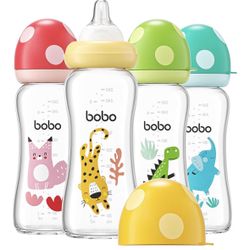 NEW Sealed Glass Baby Bottles (4-Pack) – 8.8oz – $30 Pickup