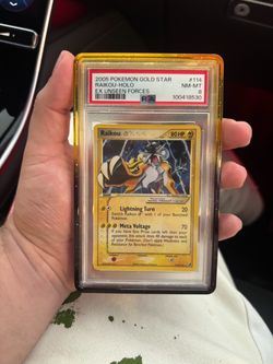 Raikou Gold Star PSA 8