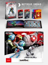 Metroid Dread Special Edition with Metroid Dread Amiibo 2 Pack