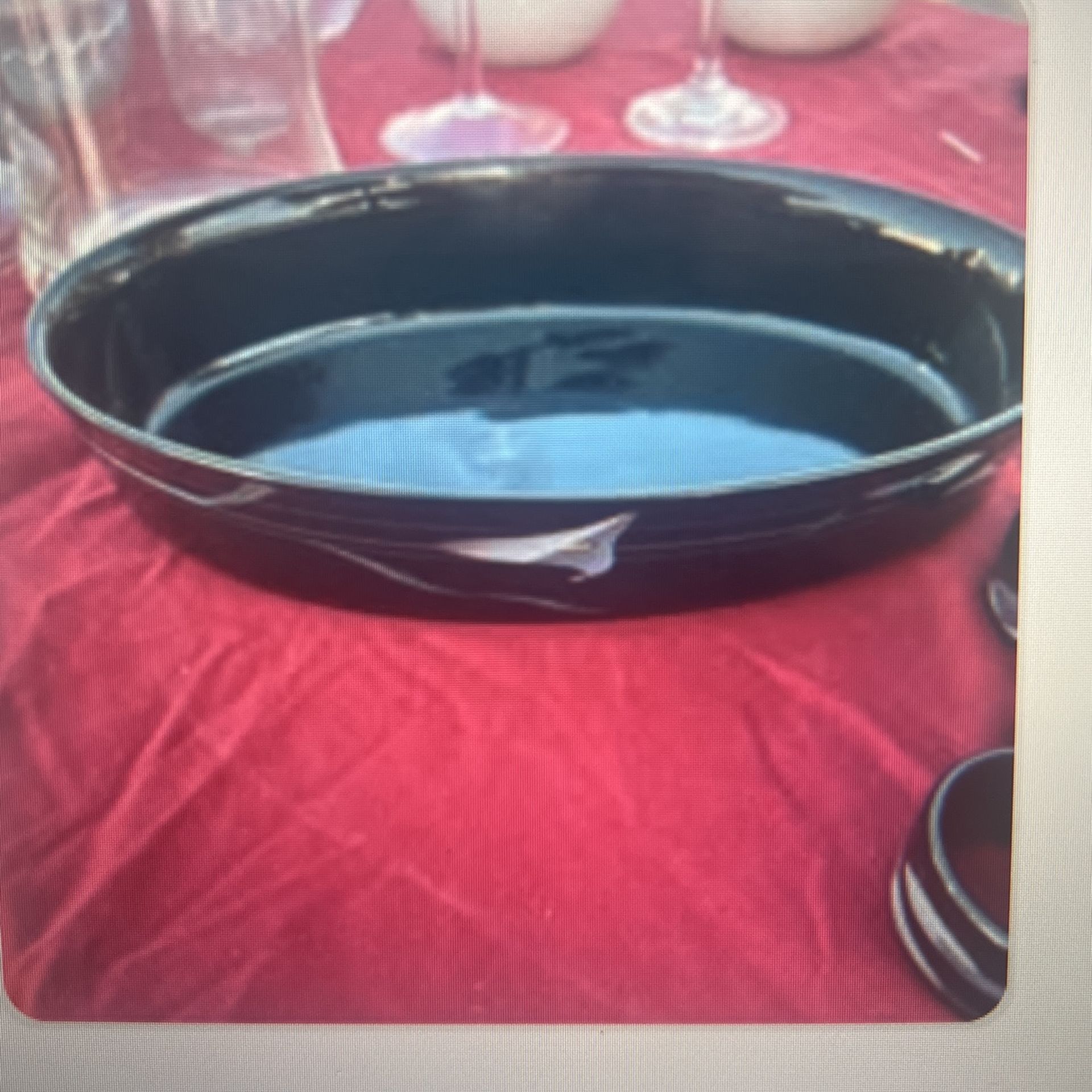 Opus Black Serving Bowl