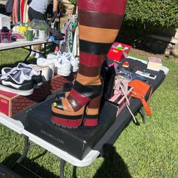 Knee high Dolls Kill Boots 