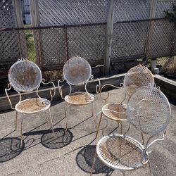 Antique Chairs Set Of 4 
