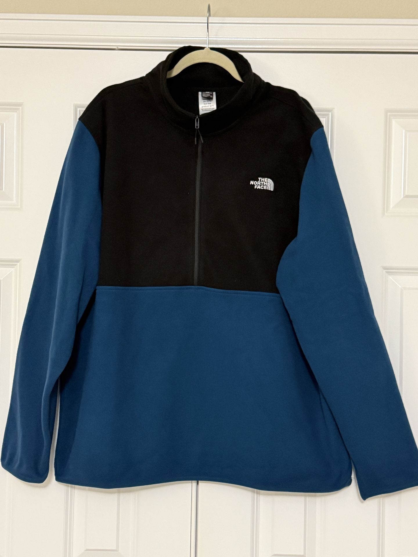THE NORTH FACE 1/2 Zip Fleece Pullover Jacket XXL 2XL worn once