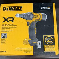 🔥 HOT DEAL – NEW  DEWALT 20-Volt MAX Cordless 3/16 in. Rivet Tool (Tool-Only) 🔥