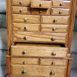 Folk Art Jewelry Stand