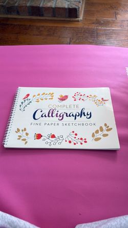 Complete Calligraphy Fine Paper Sketchbook