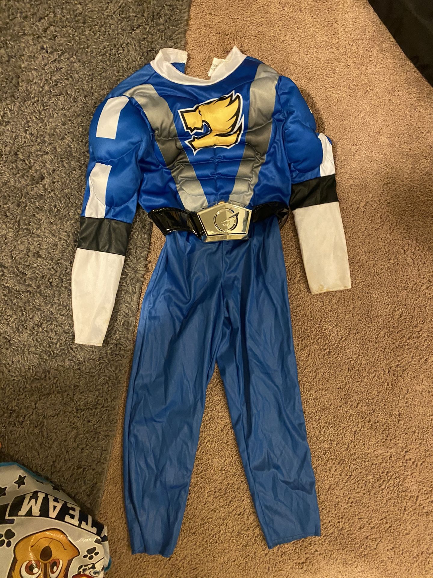 Blue power ranger costume