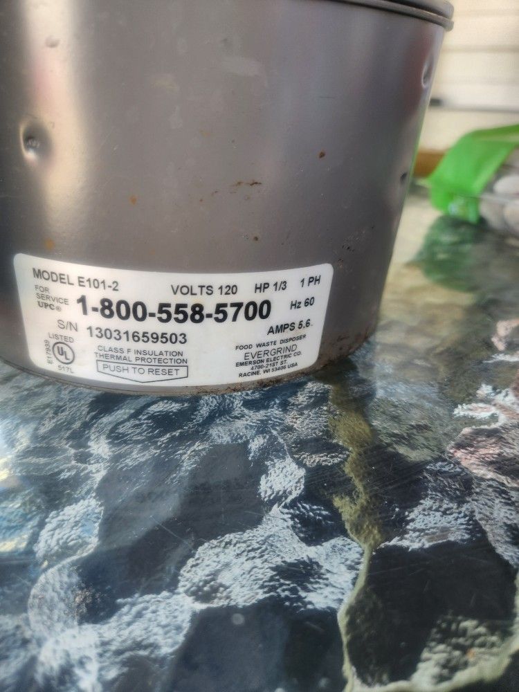 Garbage Disposer Evergrid E 101