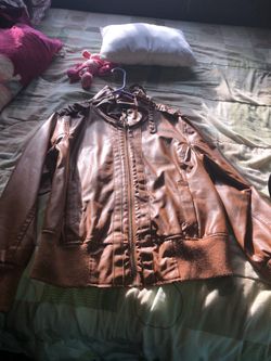 Leather jacket